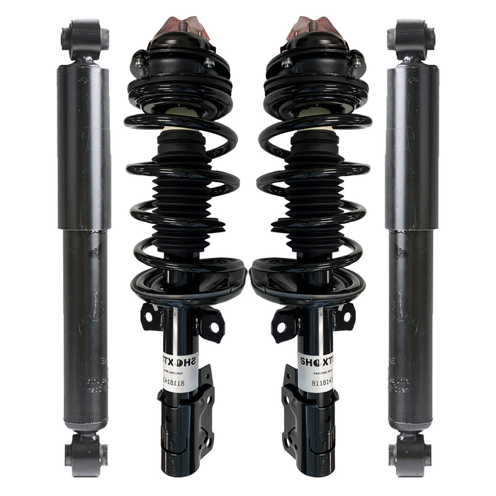 Shoxtec Full Set Complete Strut Shock Absorbers Replacement for 2003 Saturn Ion; All Trim Levels Replacement for 2004-2005 Saturn Ion; 1,2,3 Replacement for 2006-2007 Saturn; 2, 3 Repl. no 172203 5668
