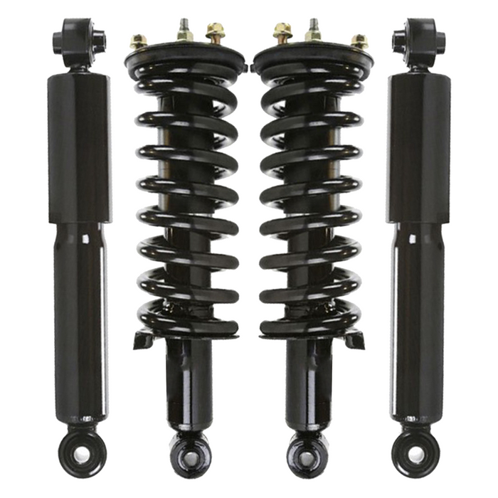 Shoxtec Full Set Complete Strut Shock Absorbers Replacement for 2005-2012 Nissan Pathfinder; All Trim Levels Repl.no 171103 37274