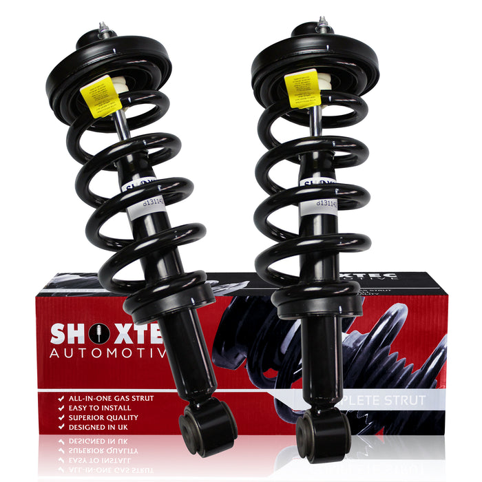 Shoxtec Rear Complete Struts Coil Spring Assembly for 2007 - 2017 Lincoln Navigator; 2007 - 2017 Ford Expedition;