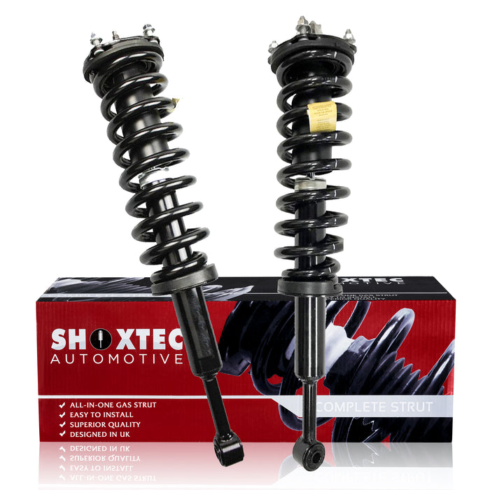 Shoxtec Front Complete Struts Assembly Replacement for 2007-2020 Toyota Tundra Coil Spring Assembly Shock Absorber Repl. Part no. 171119