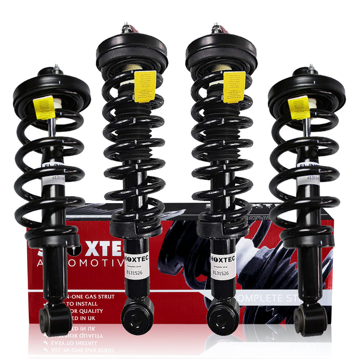 Shoxtec Full Set Complete Struts fits 2007-2012 Ford Expedition; 2007-2013 Lincoln Navigator Coil Spring Assembly Shock Absorber Repl. Part no. 171138 171139