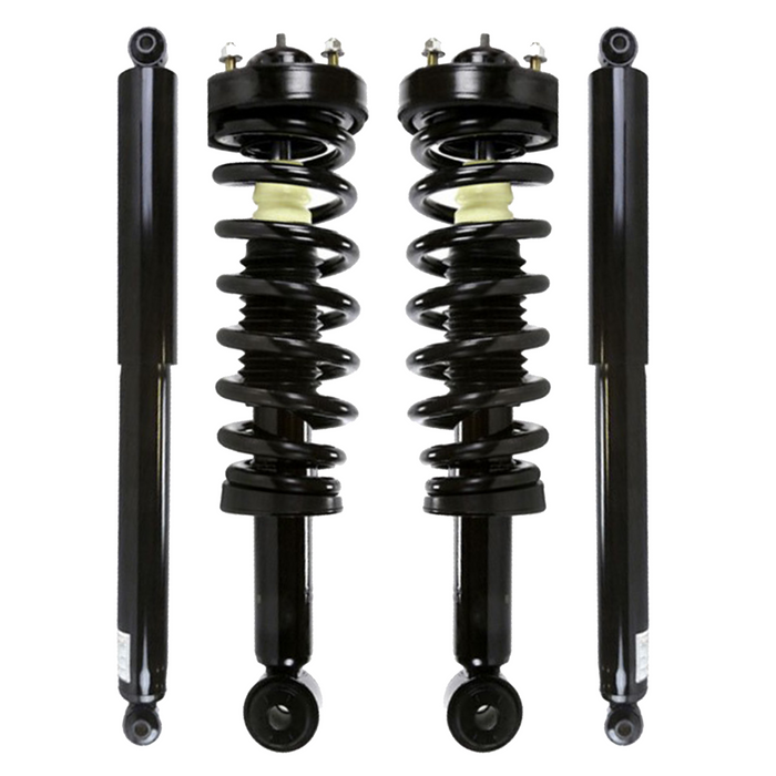 Shoxtec Full Set Complete Strut Shock Absorbers Replacement for 2009-2010 Ford F-150; 4.6L, 5.4L  Repl. no 171140 911262