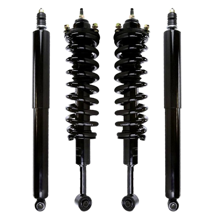 Shoxtec Full Set Complete Strut Shock Absorbers Replacement for 2005-2014 Toyota Tacoma; 4WD ONLY; Replacement for 2015 Toyota Tacoma; Base, TRD Pro; 4WD ONLY Repl.no 171371L 171371R 37280