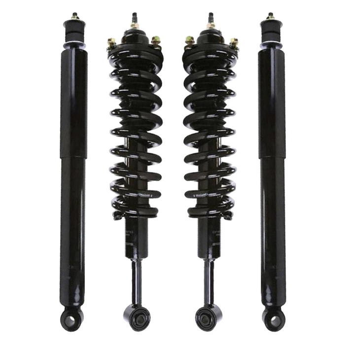Shoxtec Full Set Complete Strut Shock Absorbers Replacement for 2003-2020 Toyota 4Runner; Except Kinetic Dynamic Suspension and X-REAS Suspension System Replacement for 2007-2014 Toyota FJ Cruiser;