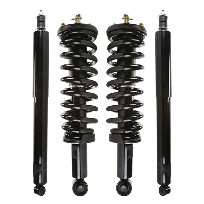 Shoxtec Full Set Complete Strut Shock Absorbers Replacement for 2000-2006 Toyota Tundra; 4WD Only Repl.no 171347L 171347R 37238