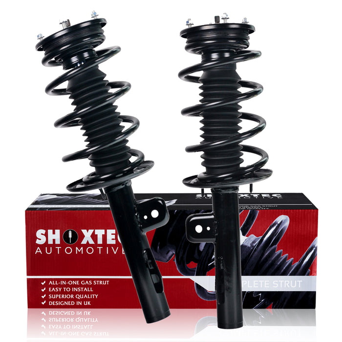 Shoxtec Front Complete Struts Assembly for 2010 - 2012 Ford Taurus FWD/AWD 3.5L Coil Spring Shock Absorber Repl. Part No. 1335876