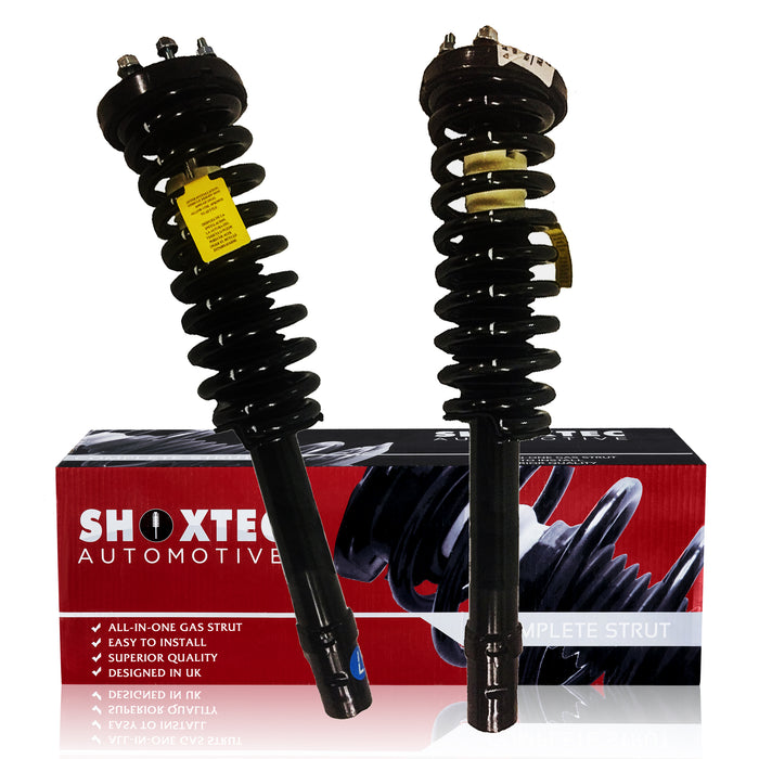 Shoxtec Front Complete Struts Assembly for 2003 - 2007 Honda Accord 3.0L V6;  Coil Spring Shock Absorber Kits Repl. part no. 172123