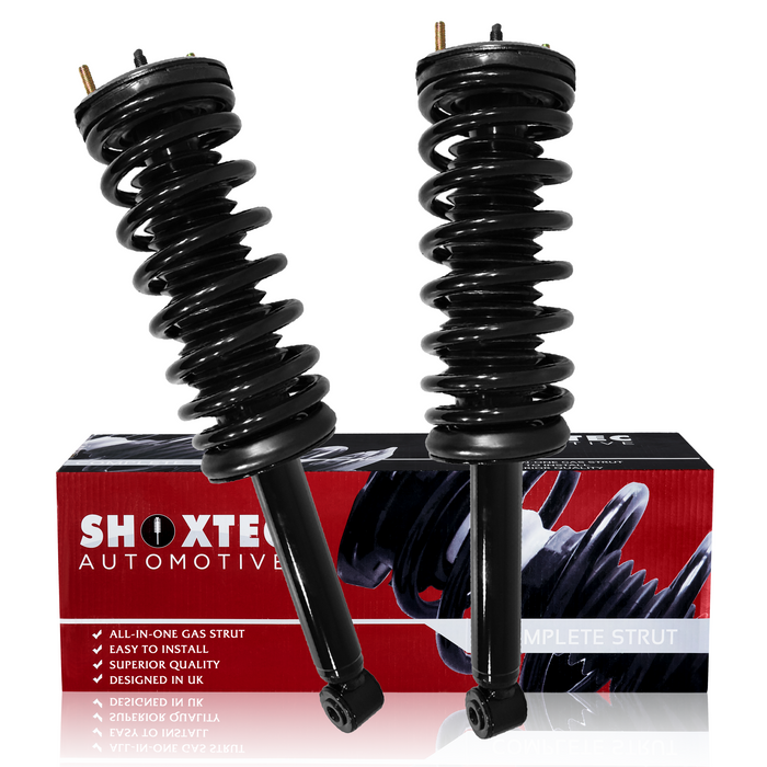 Shoxtec Rear Complete Strut Assembly for 1996-1999 Infiniti I30; 1995-1999 Nissan Maxima Coil Spring Shock Absorber Repl. Part No. 171293