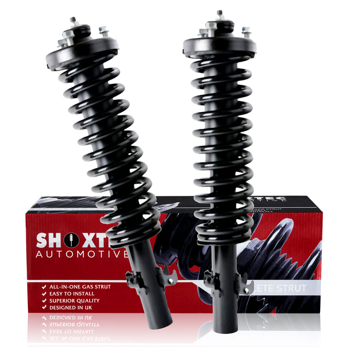 Shoxtec Front Complete Struts Assembly fits 1990 - 1993 Honda Accord Coil Spring Assembly Shock Absorber Kits Repl part no. 171875 11400 116321