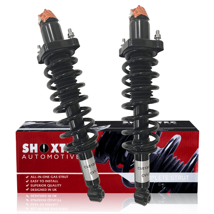 Shoxtec Rear Complete Struts Coil Spring Assembly for 2007 - 2012 Dodge Caliber; 2007 - 2010 Jeep Compass; 2007 - 2010 Jeep Patriot; Repl. 172401