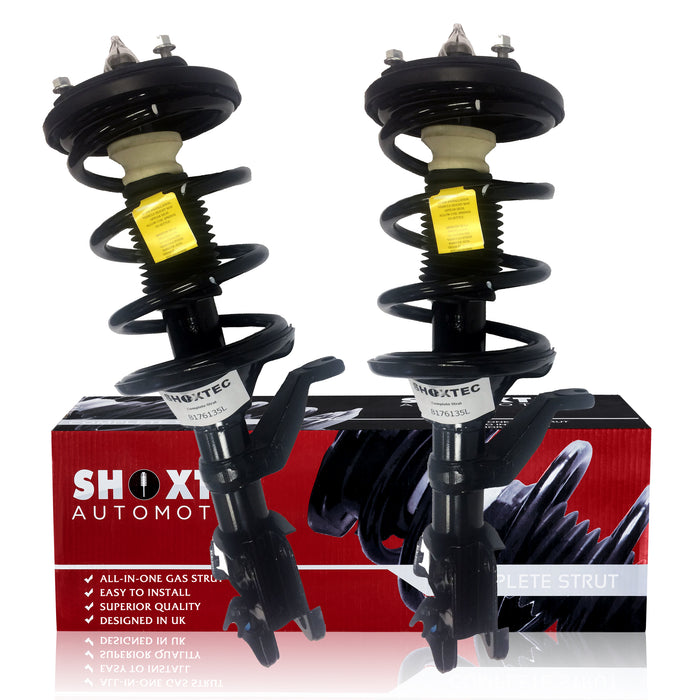 Shoxtec Front Complete Struts Assembly for 2002 - 2006 Honda CR-V Coil Spring Shock Absorber Repl. Part no. 172145