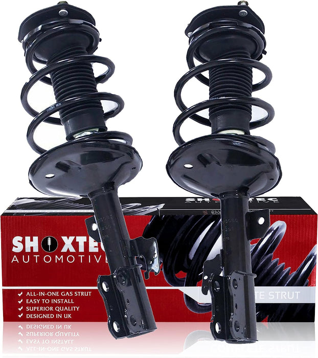 Shoxtec Par de amortiguadores delanteros de repuesto para 02-03 Lexus ES300 Toyota Camry Kits de amortiguadores Repl Parte No. 171491 171490…