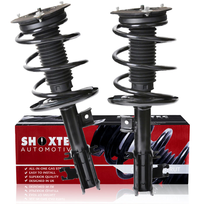 Shoxtec Front Complete Struts for 2007-2012 Nissan Altima V6 Engine Coil Spring Assembly Shock Absorber Repl. Part no. 2331839LR