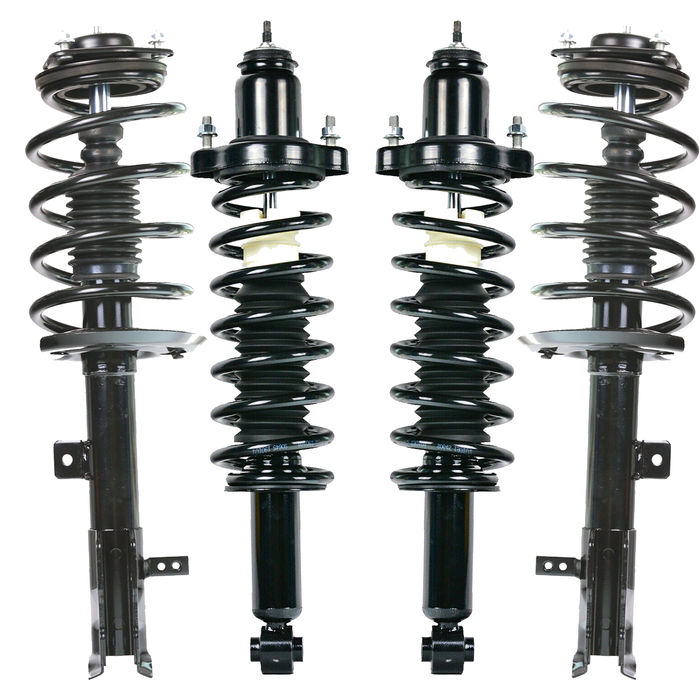 Shoxtec Full Set Complete Struts Assembly for 2007 - 2010 JEEP Patriot FWD; 2007 - 2010 JEEP Compass FWD; w/o auto transmission. Repl. 273268 273267 272401