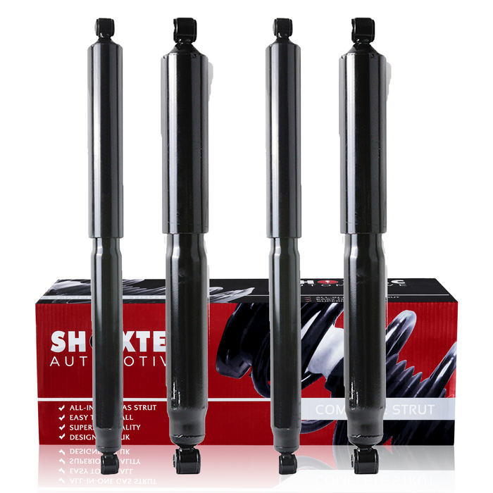 Shoxtec Full Set Shock Absorbers Replacement for 1999-2004 Ford F-250 Super Duty, 1999-2004 Ford F-350 Super Duty, Repl. Part No.34686, 911196