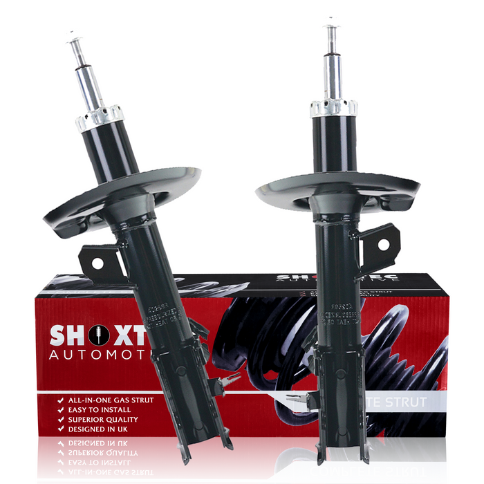 Shoxtec Front Pair Shock Absorber Replacement for 2008 - 2012 Nissan Rogue Repl. Part No.72609 72608