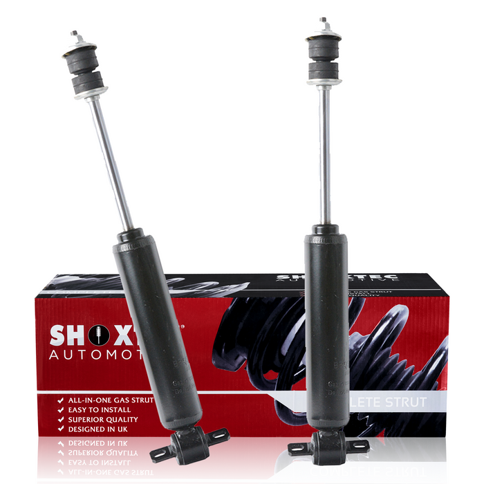 Shoxtec Front Shock Absorber Replacement for 1985-05 Astro Safari 1983-96 Country Squire Electra Fleetwood Grand Marquis LTD Crown Victoria LeSabre Mighty Max Ram 50 Roadmaster Safari T100 32066