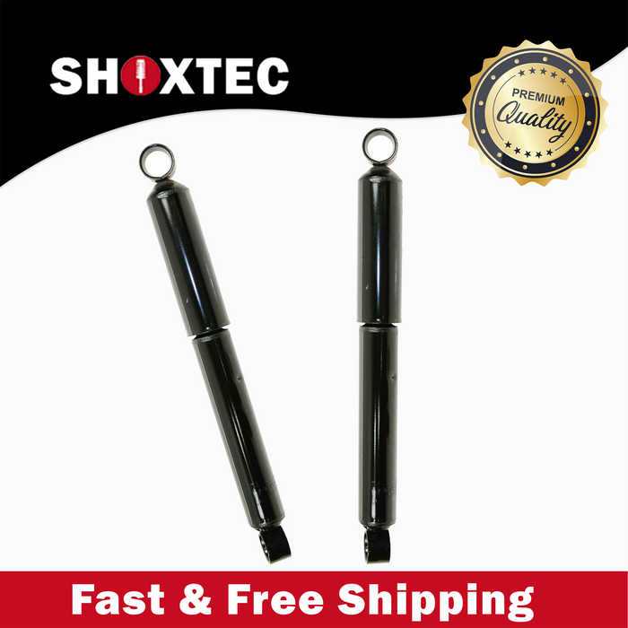 Shoxtec Amortiguador trasero de repuesto para Toyota Tacoma 4WD 1995-2004, repuesto para Toyota Tacoma Pre Runner RWD 1998-2004 Repl No. 37114, 37113