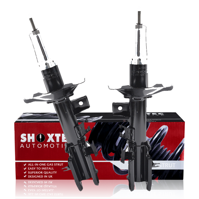 Shoxtec Front Shock Absorber Replacement for 2002 - 2004 Nissan Pathfinder 2002 - 2003 Infiniti QX4 Repl. Part No.71442 71441