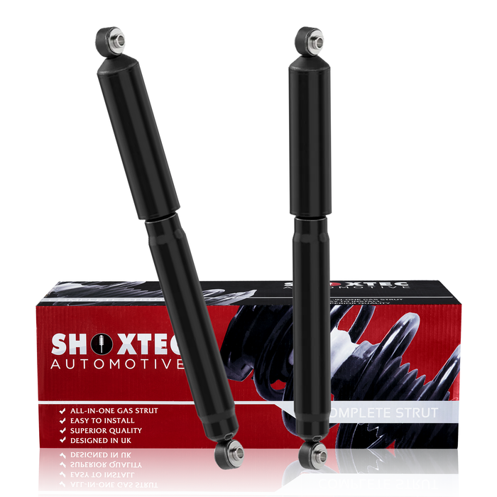 Shoxtec Rear Shock Absorber Replacement for 2011-2023 Chevrolet Silverado 2500 HD; Chevrolet Silverado 3500 HD; 2011-2023 GMC Sierra 2500 HD; GMC Sierra 3500 HD Repl. Part No.34811, 911303