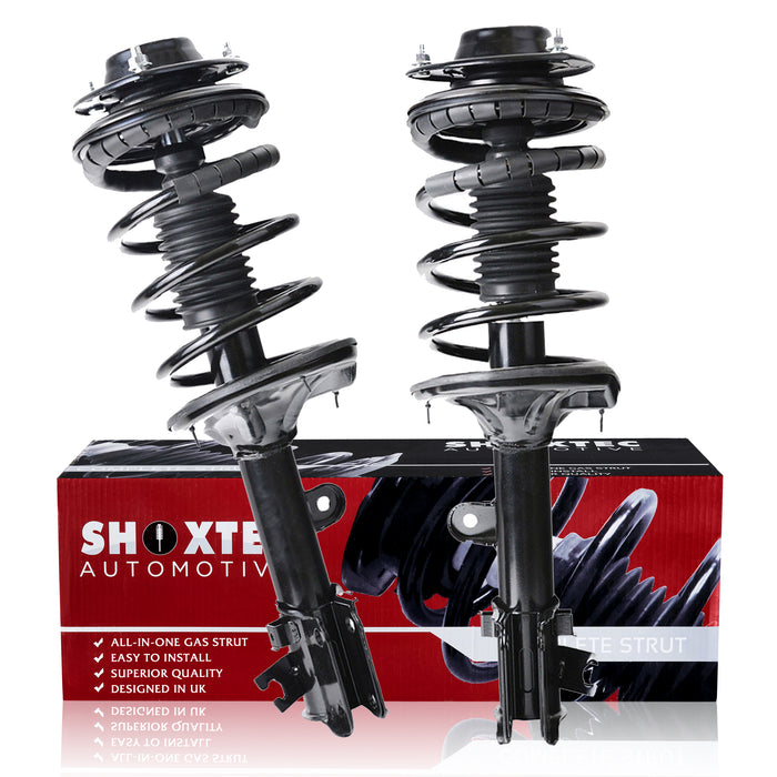 Shoxtec Front Complete Strut fits 2005-2009 Hyundai Tucson; 2005-2010 KIA Sportage Coil Spring Assembly Shock Absorber Kits Repl Part No.172219 172220