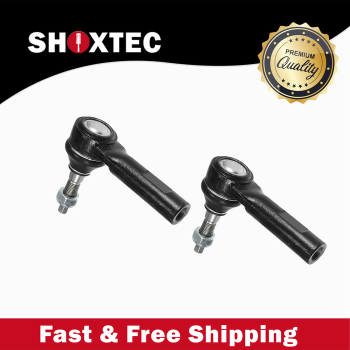 Shoxtec Front Outer Tie Rod End 2pc Replacement for 11-23 Chrysler 300 11-23 Dodge Challenger 11-23 Dodge Charger