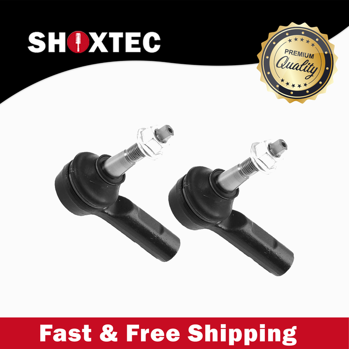 Shoxtec Front Outer Tie Rod End 2pc Replacement for 2013-2018 Ram 1500 2019-2023 Ram 1500 Classic