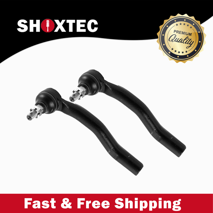 Shoxtec Front Outer Tie Rod End 2pc Passenger Side and Driver Side Replacement for 2004-2006 Lexus ES330 2007-2012 Lexus ES350 2005-2012 Toyota Avalon 2004-2011 Toyota Camry 2004-2008 Toyota Solara