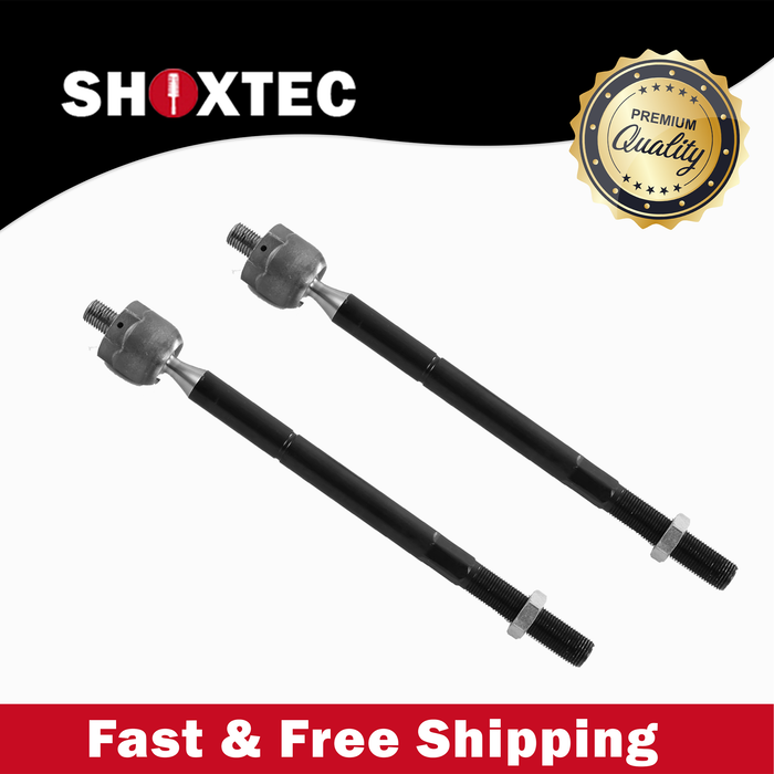 Shoxtec Front Inner Tie Rod End 2pc Passenger Side and Driver Side Replacement for 04-13 Mazda 3 06-17 Mazda 5