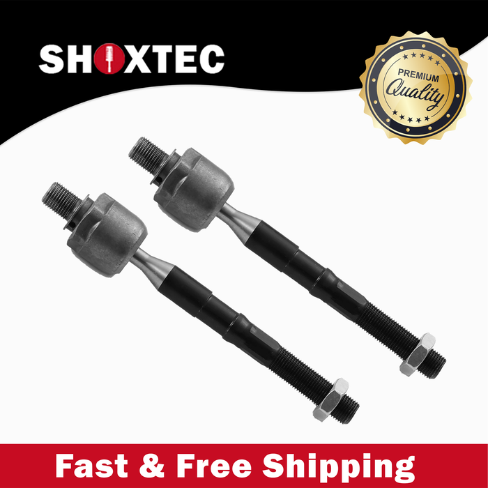 Shoxtec Front Inner Tie Rod End 2pc Passenger Side and Driver Side Replacement for 07-12 Hyundai Santa Fe 11-13 Kia Sorento
