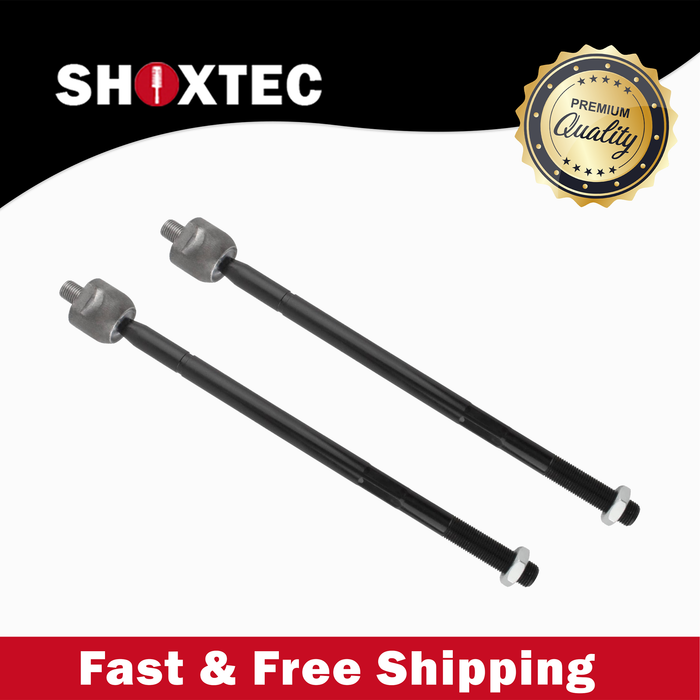 Shoxtec Front Inner Tie Rod End 2pc Passenger Side and Driver Side Replacement for 11-14 Chrysler 300 11-18 Dodge Challenger 11-20 Dodge Charger Repl. No EV800963