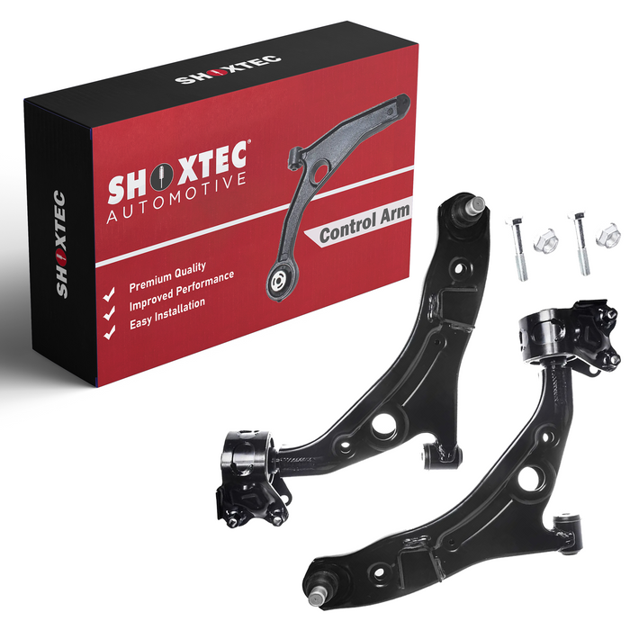 Shoxtec Front Lower Control Arm And Ball Joints Assembly 2pc Replacement for 07-14 Ford Edge 07-15 Lincoln MKX