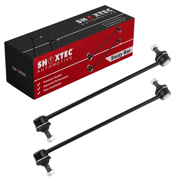 Shoxtec Stabilizer Sway Bar End Link 2pc Front Sway Bars Replacement for 07-12 Hyundai Santa Fe 07-12 Hyundai Veracruz 11-13 Kia Sorento Repl. No K750204 K750205