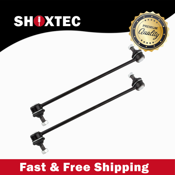Shoxtec Stabilizer Sway Bar End Link 2pc Front Sway Bars Replacement for 07-12 Hyundai Santa Fe 07-12 Hyundai Veracruz 11-13 Kia Sorento Repl. No K750204 K750205