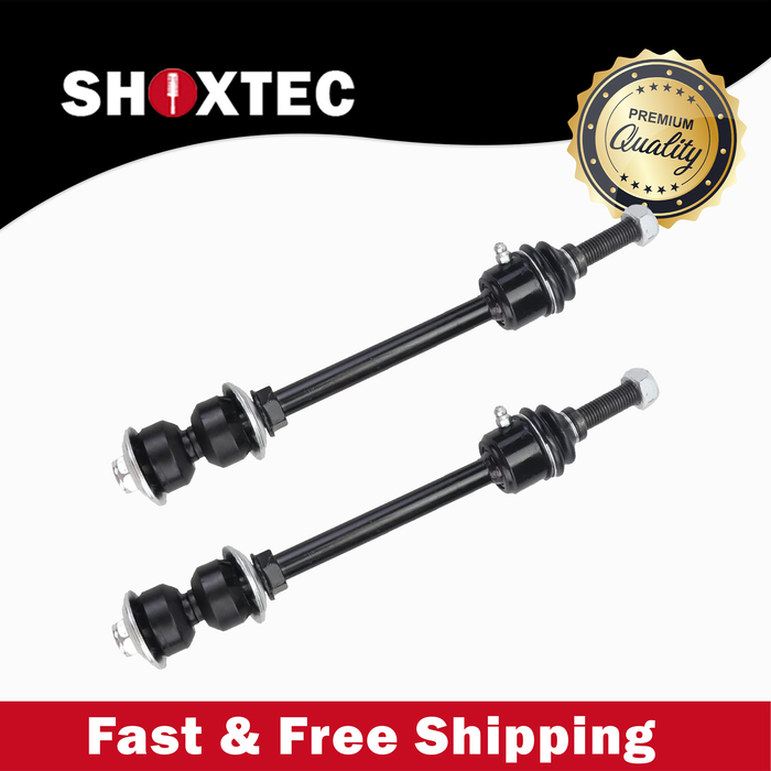 Shoxtec Stabilizer Sway Bar End Link 2pc Front Sway Bars Replacement for 06-10 Dodge Ram 1500 Pickup 11-18 Ram 1500 19-22 Ram 1500 Classic Repl. No K80894