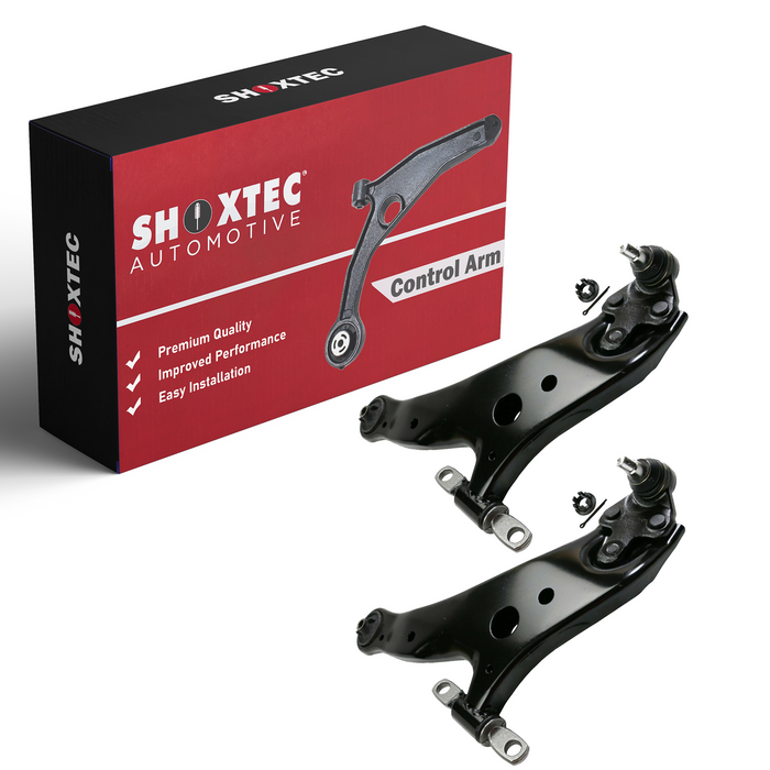 Shoxtec Control Arms and Ball Joints Assembly 2pc Passenger Side and Driver Side Replacement for 10-22 Lexus RX350 18-22 Lexus RX350L 18-22 RX450hL 08-19 Toyota Highlander 09-16 Toyota Venza