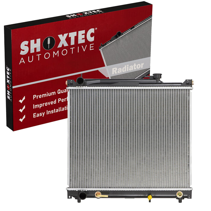 Shoxtec Aluminum Core Radiator Replacement for 99-08 Chevrolet Tracker 96-97 Pontiac Sunrunner 96-98 Suzuki Sidekick 99-01 Suzuki Grand Vitara 99-04 Suzuki Vitara CU2087
