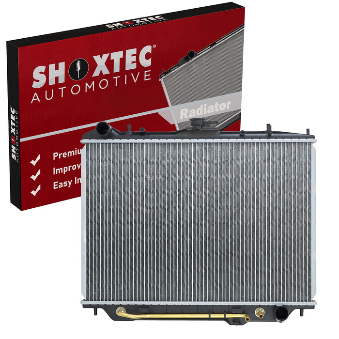 Shoxtec Aluminum Core Radiator Replacement for 98-02 Honda Passport 98-00 Isuzu Amigo 98-03 Isuzu Rodeo and 04 Isuzu Rodeo S CU2195