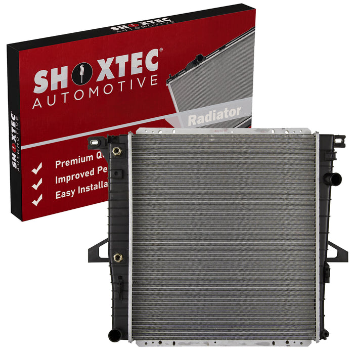 Shoxtec Aluminum Core Radiator Replacement for 2001 Ford F-100 Ranger 2008-2012 Ford Ranger 2001-2010 Mazda B2300 Repl No. CU2470