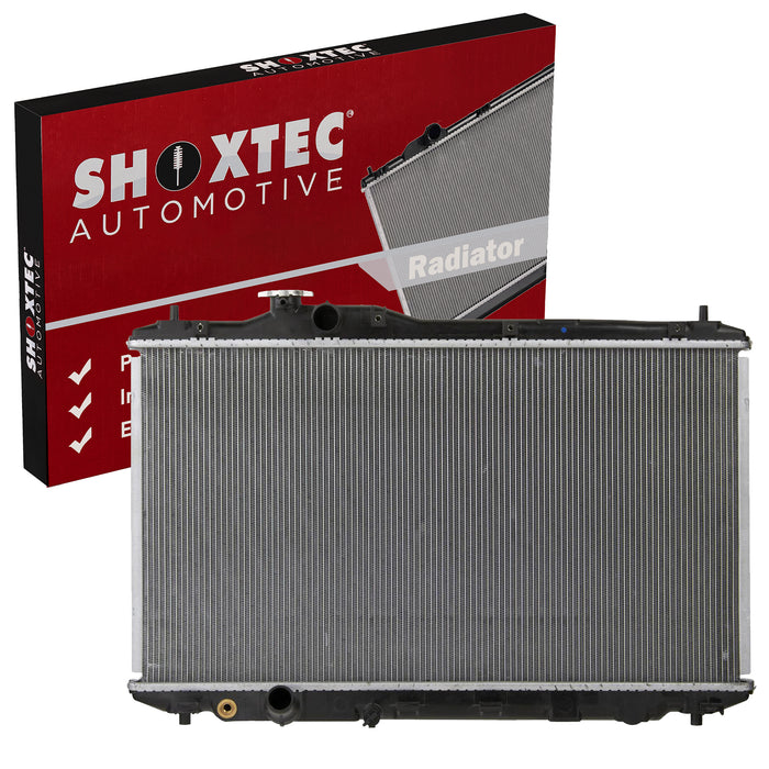 Shoxtec Radiador de núcleo de aluminio de repuesto para Acura ILX 2013-2015 2012-2015 Honda Civic Repl No. CU13221