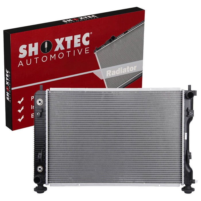 Shoxtec Aluminum Core Radiator Replacement for 2010-2017 Chevrolet Equinox 2010-2017 GMC Terrain 2008-2009 Pontiac Torrent 2007-2009 Suzuki XL-7 Repl No. CU13103
