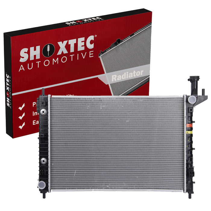Shoxtec Aluminum Core Radiator Replacement for 2008-2017 Buick Enclave 2009-2017 Chevrolet Traverse 2007-2017 GMC Acadia 2007-2010 Saturn Outlook Repl No.CU13007