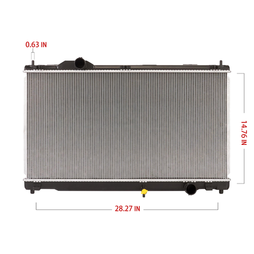 Lexus Copper Radiator Lexus Radiator — Shoxtec Suspension